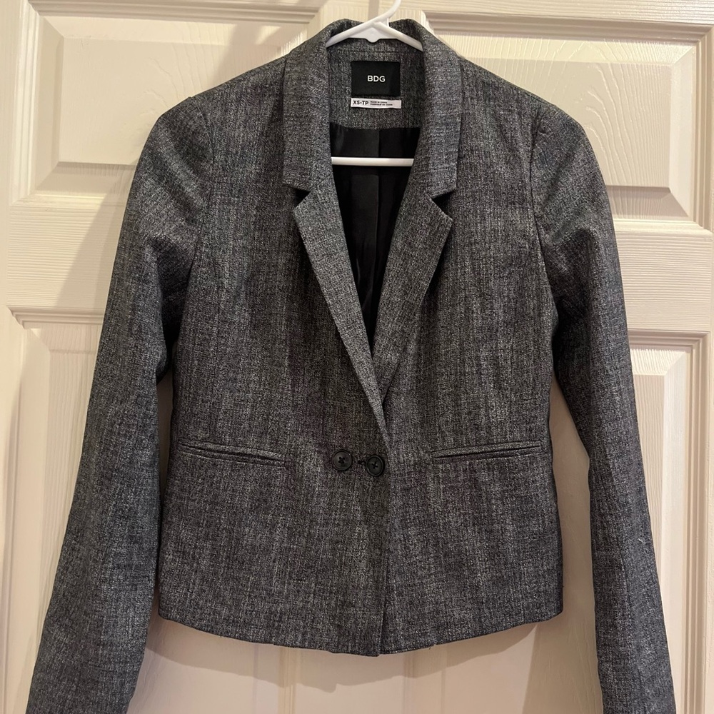 BDG Women's Charcoal Blazer